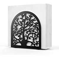 Los mejores  - Nuovoware Servilletero Metal de Diseño de Árbol y Pájaro- Servilletero Inoxidable para Papel- Dispensador Elegante de…